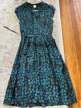 Fair trade Global mamas coffee print dress